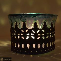 orientalisches Windlicht Glas / ägyptisches Windlicht Glas / orientalische Lampe / ägyptische Lampe