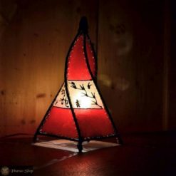 orientalische Lederlampe / ägyptische Lederlampe / orientalische Lampe / ägyptische Lampe
