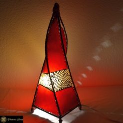 Lederlampe / ägyptische Lampe / marokkanische Lampe / orientalische Lampe